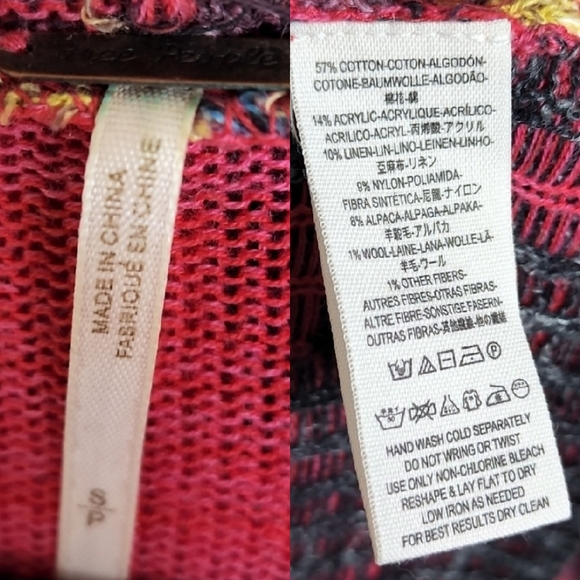 Free People Aztec Lima Boho Cardigan Sweater - Picture 4 of 4